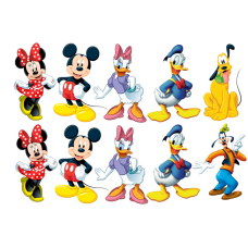 Kit Disney Mickey Minnie Donald Daisy Pluto Goofy